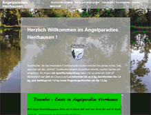 Tablet Screenshot of angelparadies-herrhausen.de